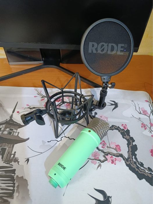 Rode nt 1 + кронштей fifine Ідеальний стан