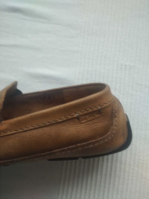 Mokasyny męskie Clarks skóra r.43