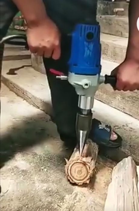 Broca para rachar madeira