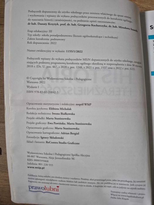 Historia i teraźniejszość. Zakres podstawowy