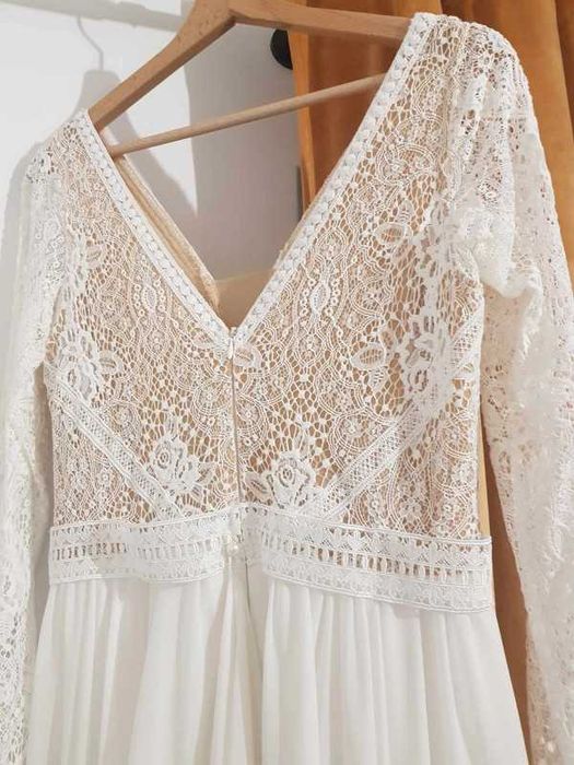 Suknia ślubna ozmiar s/m