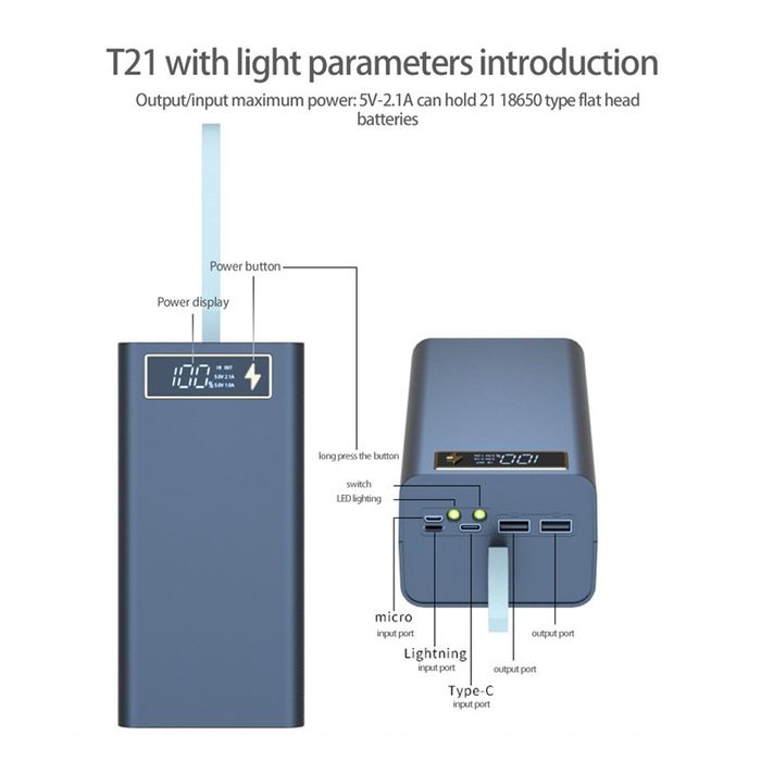 Power bank 55000mA павербанк