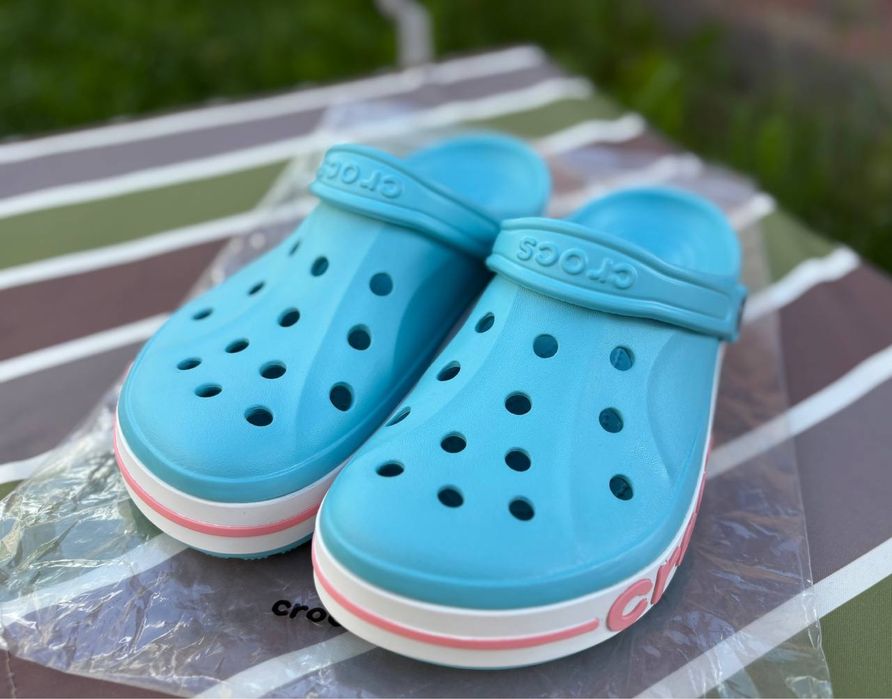 Крокси жіночі блакитні Crocs 39, 40/41 розмір оригінал