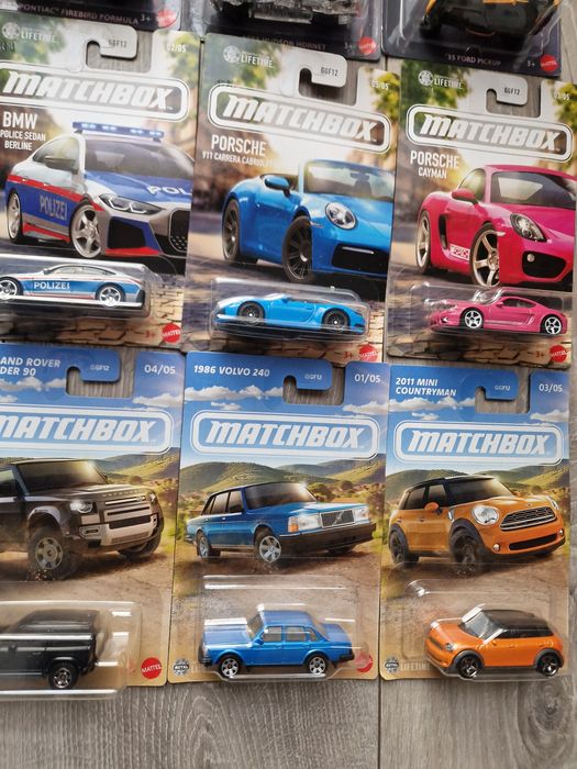 Zestaw 15 autek Matchbox