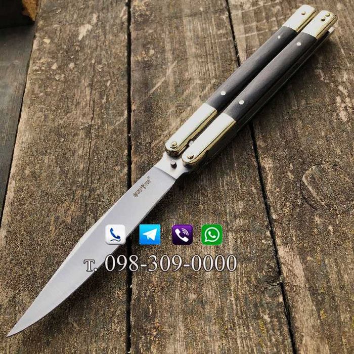 Нож Балисонг/Нож Бабочка/Балисонг/"Black Prince"