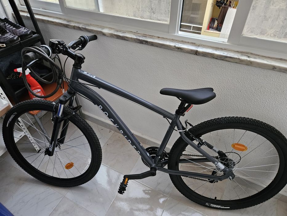 Bicicleta Rockrider BTT EXPL 50 Cinzento - 27,5" M