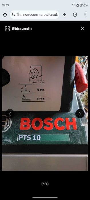 Piła stołowa Bosch