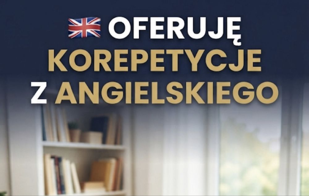 Korepetycje z angielskiego