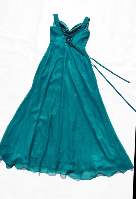 Красивое вечернее длинное платье бренда Jora Collection USA XS