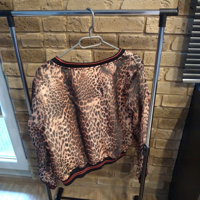 Guess bluza damska orginał wzór panterka xl