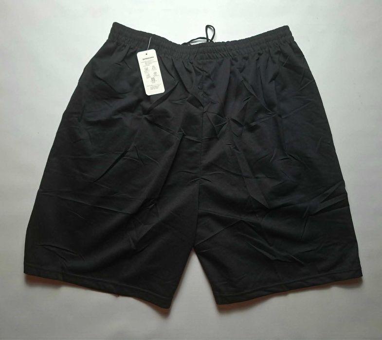 Spodenki męskie dresowe bawełna Dunauone Y-6680 r. 5XL- 126 cm