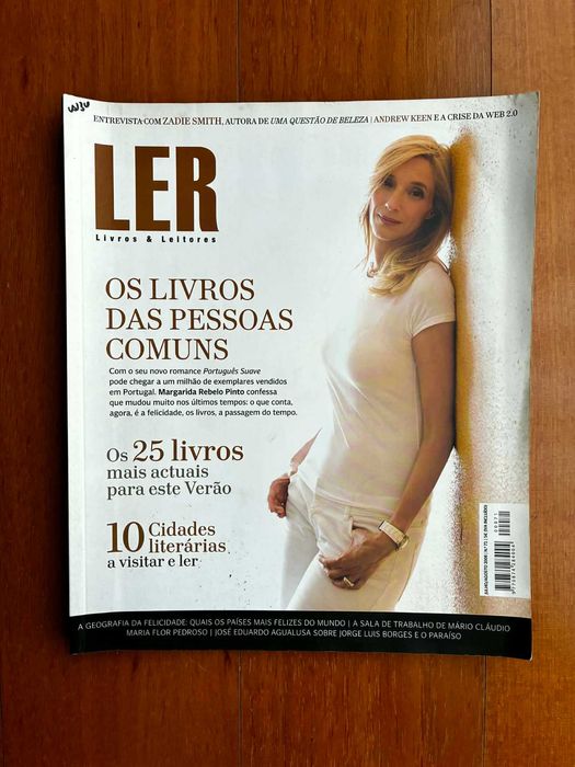 Revista LER - Margarida Rebelo Pinto