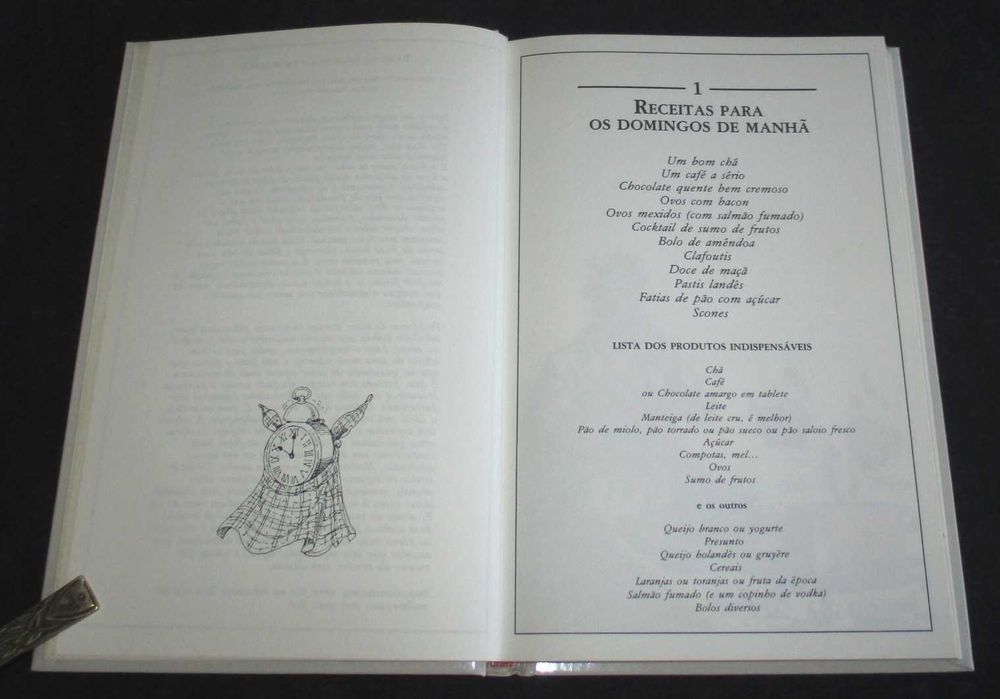 Livro O Meu Amor é Cozinheiro Elisa de Meurville