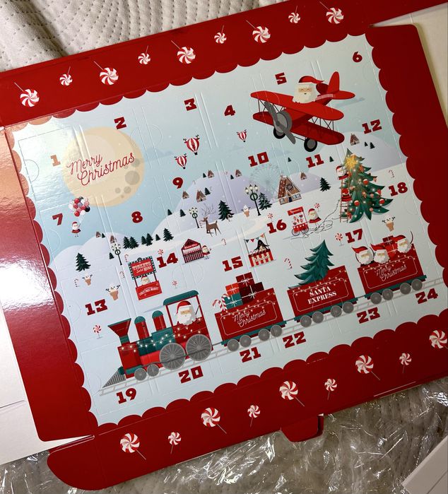 Коробка для адвент календаря