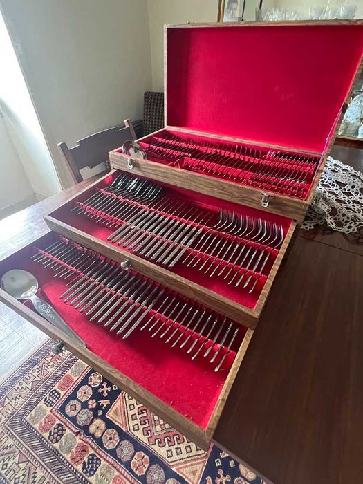 Faqueiro INOX - anos 70