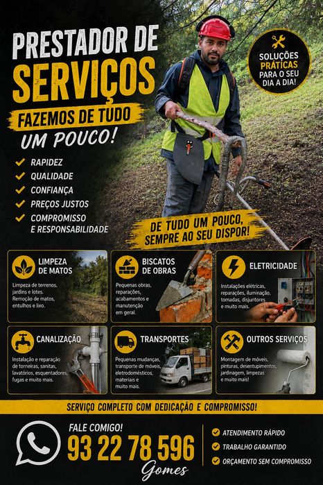 Biscatos tudo o que precisa