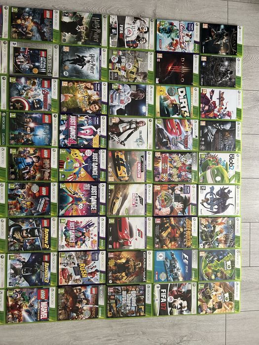 Gry Xbox 360 Lego GTA NFS Disney Fifa Kinect Dance Minecraft X360 !!
