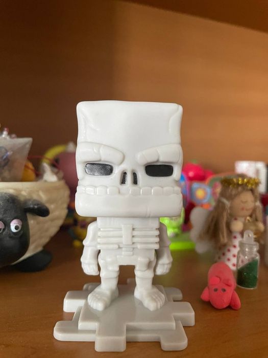 Іграшка майнкрафт скелет