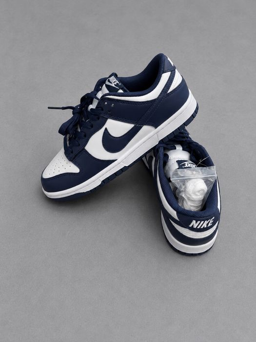 Кросівки Nike Dunk Low Navy/White