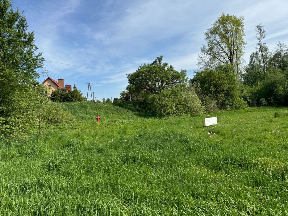 Piękna działka budowlana przy lesie Samborowo