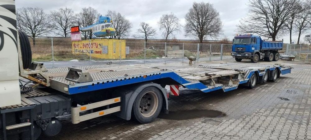Naczepa niskopodwoziowa zagłębiana FMS