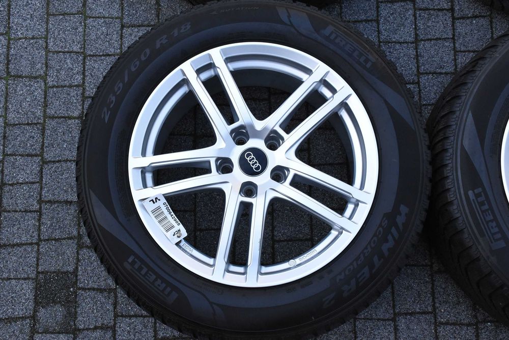 Koła zimowe Audi Q5 80A 8R0 8MA 18" Pirelli AO 6mm Dezent GERMANY
