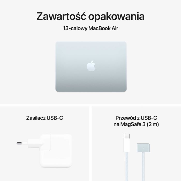 MacBook Air 2025 M4 16 GB 512 GB - Srebrny | PREMIUM | Gwarancja