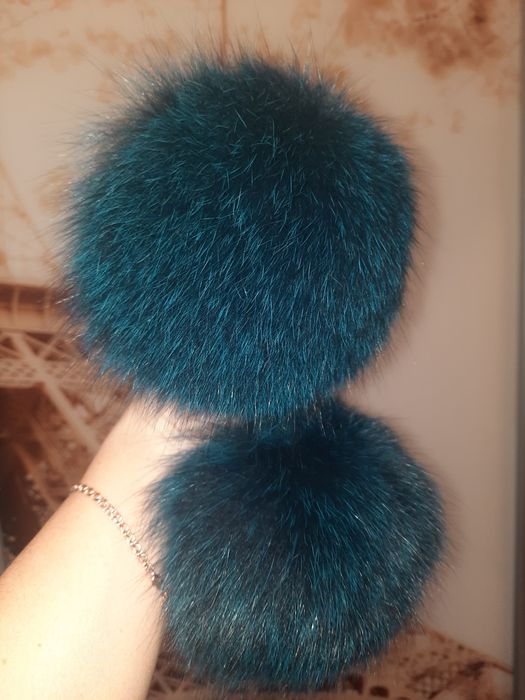 Помпоны из песца