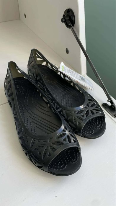 Crocs baleriny isabella jelly czarne W6 36/37