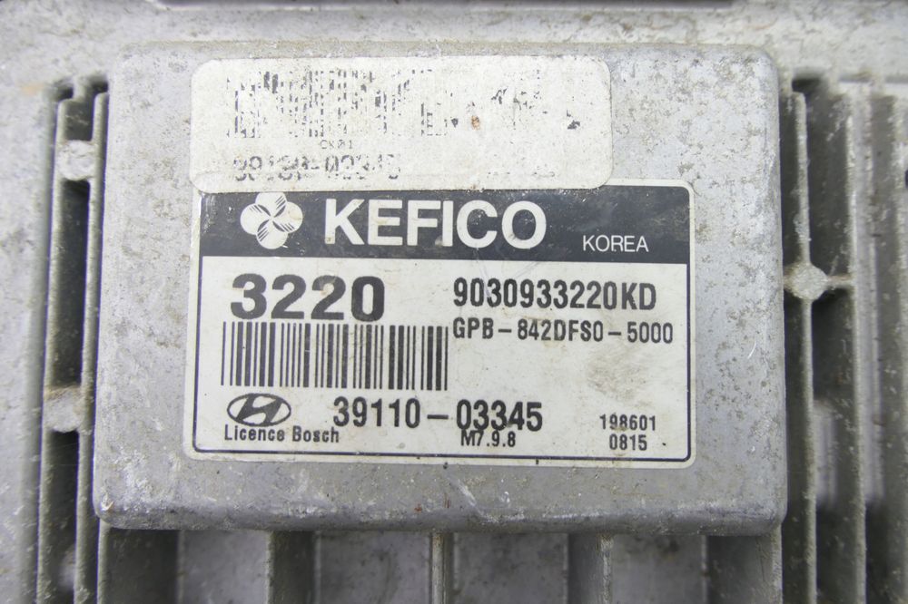 Komputer Sterownik Silnika HYUNDAI I20 1.2 B 39110-03345