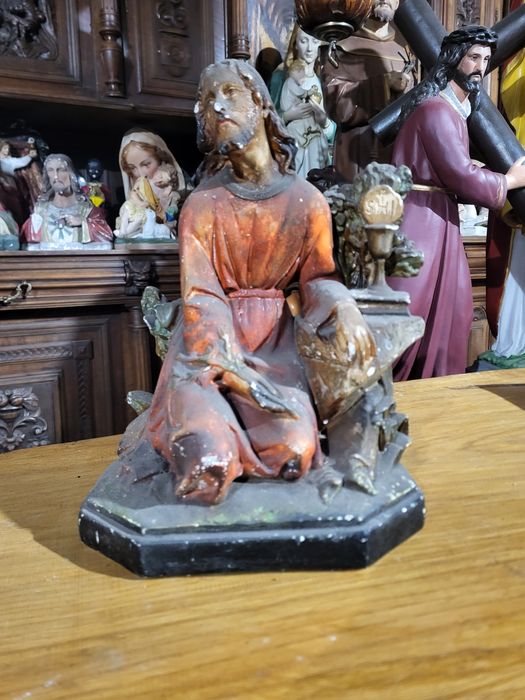 Stara figurka Pan Jezus w Ogrójcu