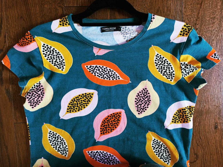 T-Shirt w papaje M/L