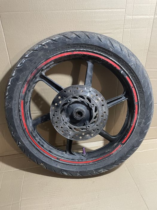 Колесо honda cbr125 +ступица+демпфера+натяжители