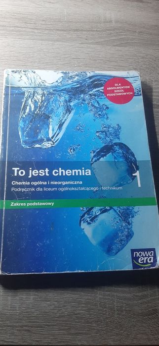 Podręcznik do chemi klasa 1 technikum i liceum