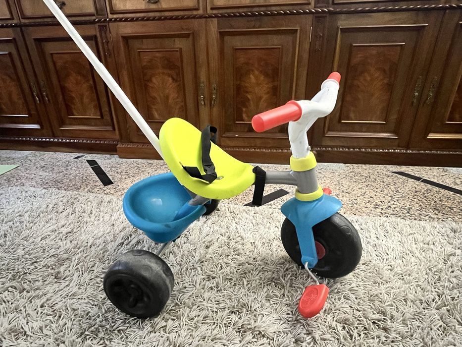 Triciclo Evolutivo para crianças com barra parental