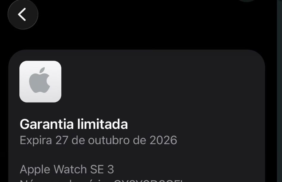 Apple watch se 3 geracao 44mm