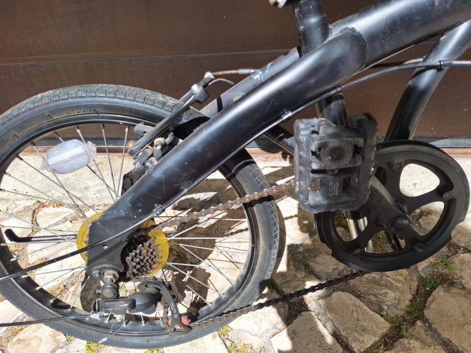 Bicicleta como Nova dobrável