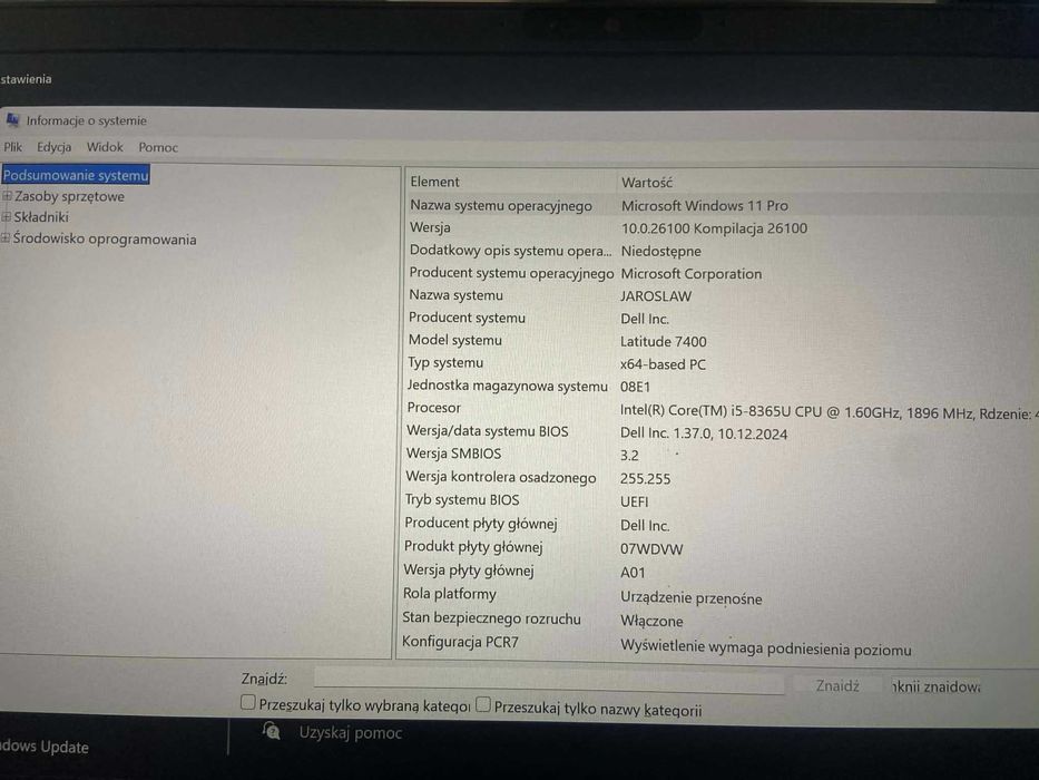 LAPTOP DELL LATITUDE 7400 | i5-8gen | 16GB RAM | 512GB SSD | Win11 Pro