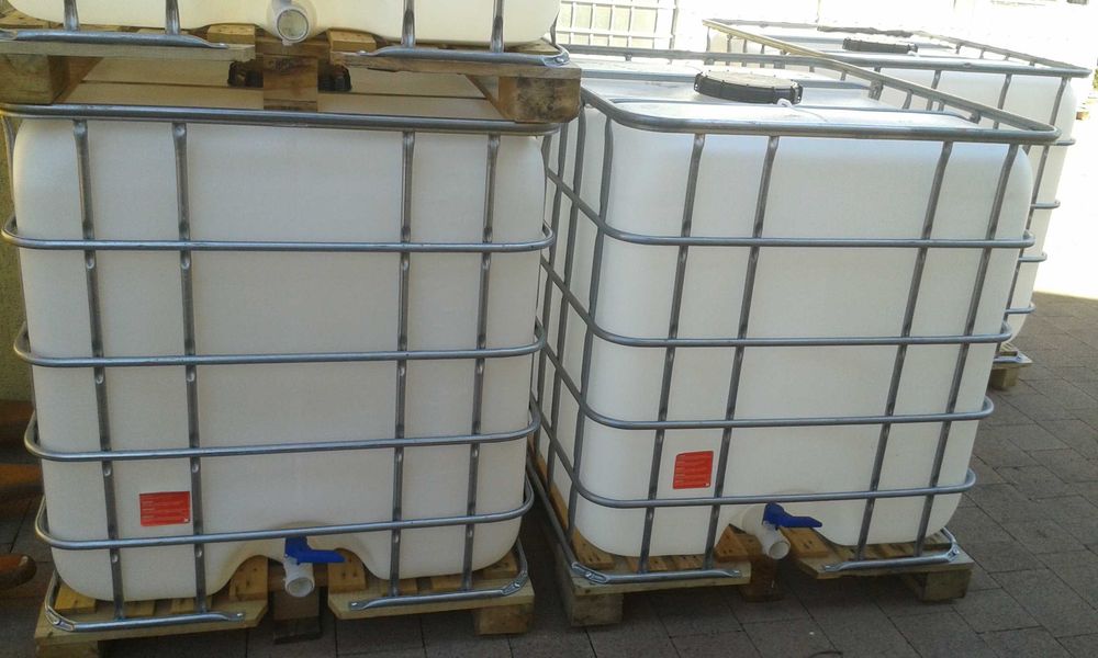 ZBIORNIK na wode szambo 1000L BECZKA ,ibc,mauser baniak IBC pojemnik