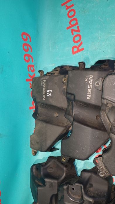 Кришка двигуна Nissan Qashqai J10 накладка форсунок Кашкай 1.5dci