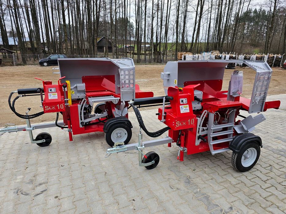 Profesjonalna słoweńska łuparka Lancman SLX10 elektryczna 4kW