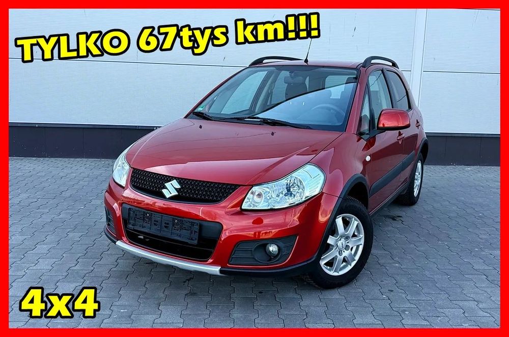 Suzuki SX4 1.6 VVT 4x4 Style tylko 67351 km udok. serwis ASO