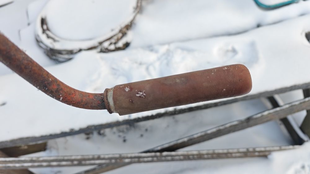 Ручка для бура бур ледобур для рыбалки зимней времён ссср