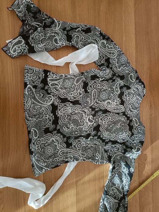 Wzorzysta bluzka, top,