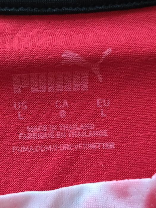 Camisola futebol adulto original Puma Ac Milan treino homem training