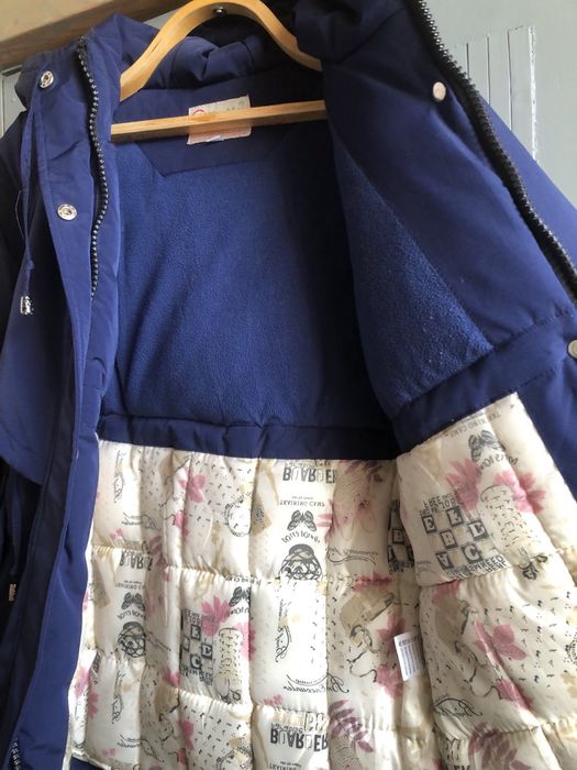 Зимняя куртка на девочку 9-10 лет