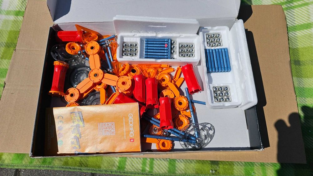 Zestaw GEOMAG Mechanics duży 222 szt Pruszków •