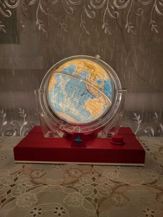 Раритетний глобус ОРЕОЛ з підсвіткою