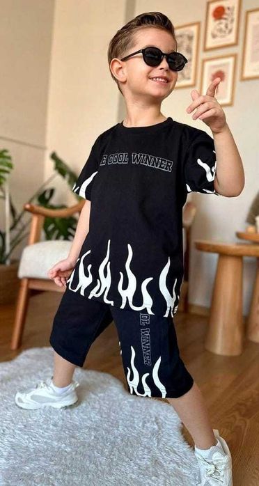 Zestaw chłopięcy Cool Winner 152 – koszulka + spodenki