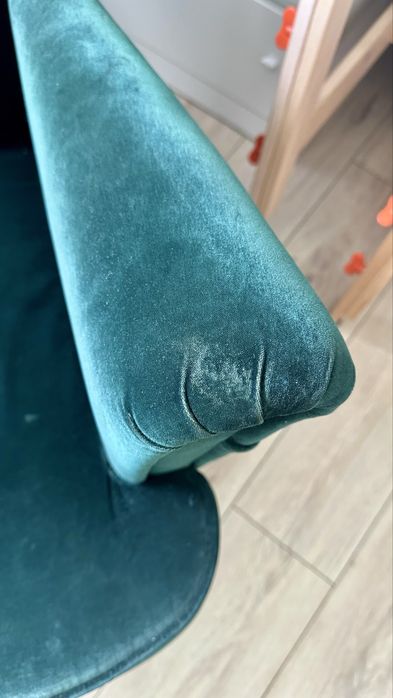 Fotel IKEA STRANDMON – butelkowa zieleń